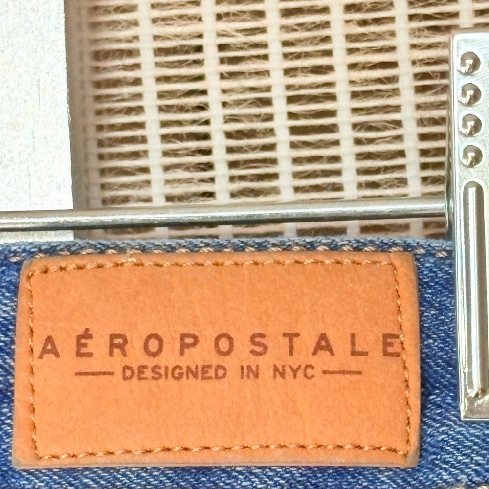 Blue Denim Fabric with Stitching - Picture 7 of 9